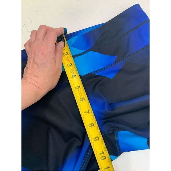 Athleta Geometric Blue Leggings Size S - Picture 11 of 12